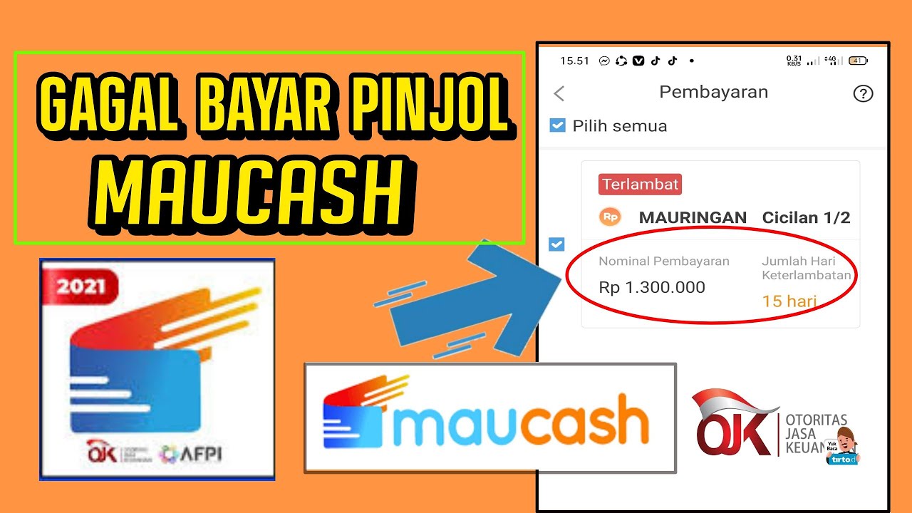 2minggu telat bayar pinjol maucash!! galbay pinjaman online maucash