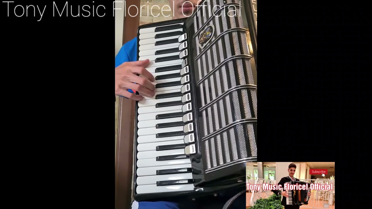 ‼️#new Tutorial Acordeon 2022 horă lentă tradițională |Tony Music Floricel Official🎹|music mix 2022