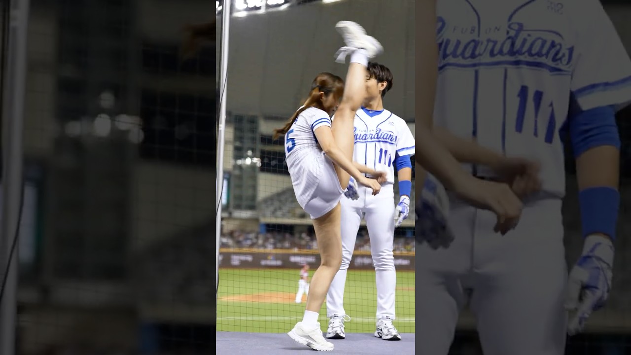 見事なけりを見せる丹丹 Fubon Angels #台湾チア #cheerleader  2025/7/30 臺北大巨蛋【台湾チアTV】