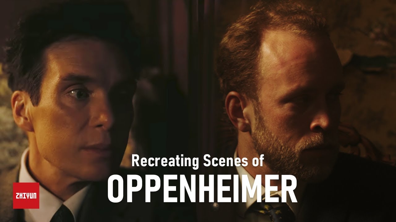 Recreating 3 Oppenheimer Scenes with Simple Setup | Zhiyun Lighting Workshop