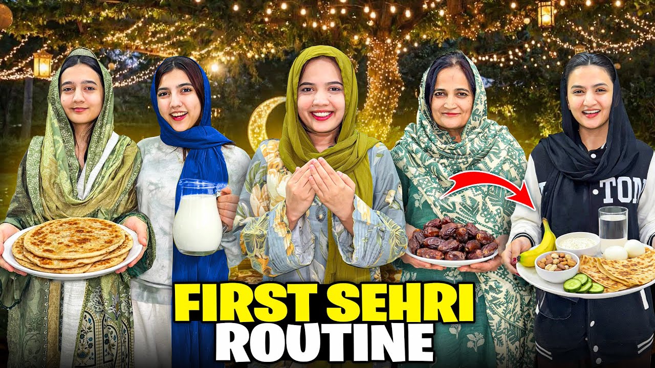 First Sehri Karli Alhamdulilah😇♥️|Dining Room Ki Safayi Karni Par Gayi😱😢|Ramadan Mubarak🌙|Sistrology