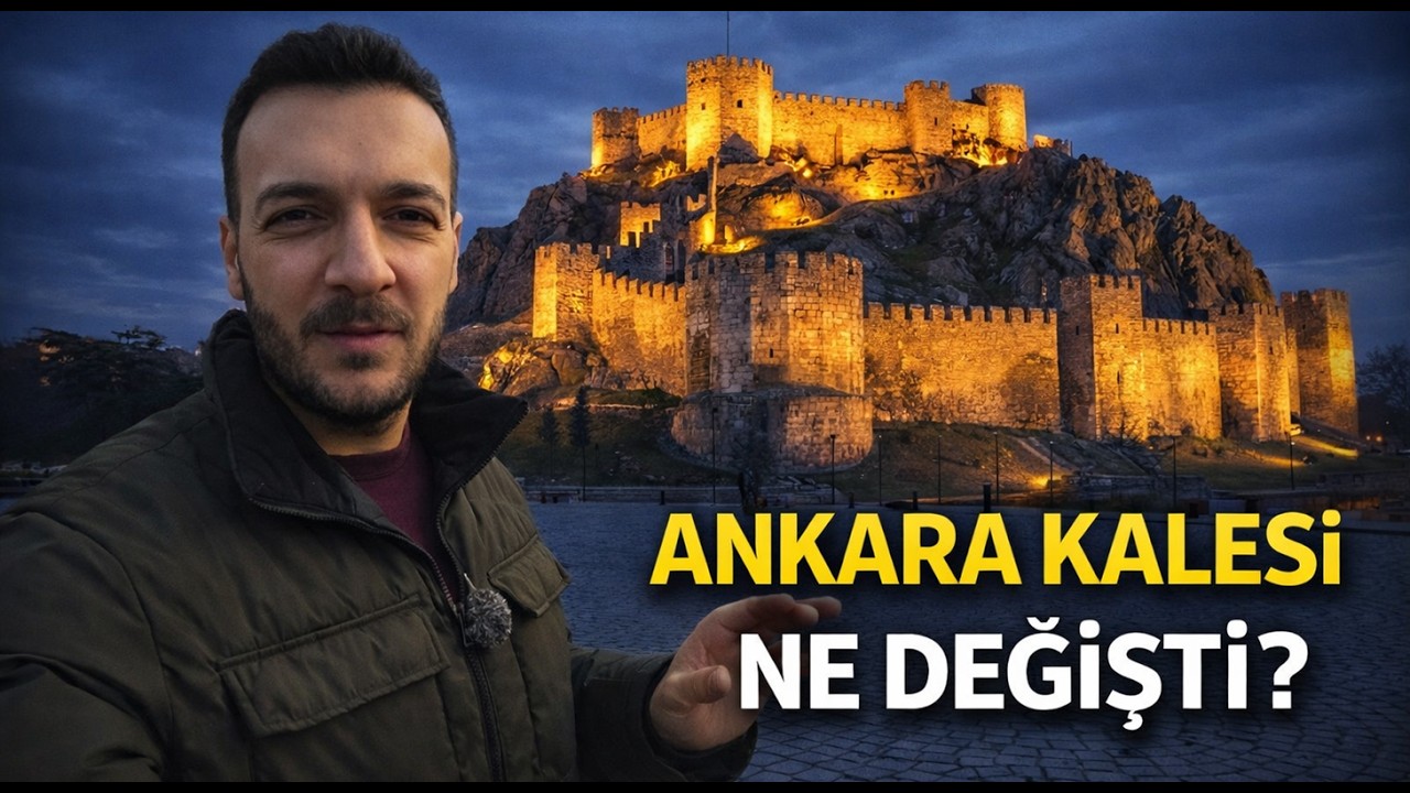 Ankara Kalesi’nde Bir Gün | İç Kale, Çarşı ve Sultan Alaeddin Camii