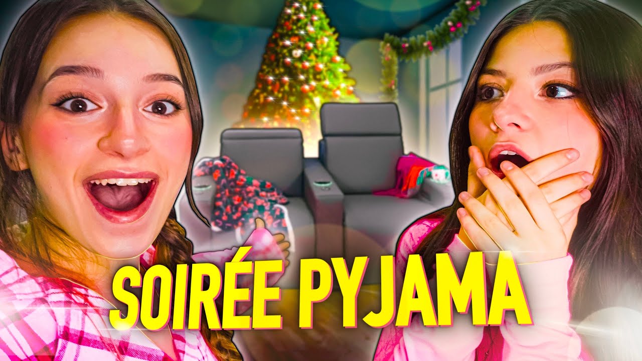 SOIR&Eacute;E PYJAMA de NO&Euml;L entre filles ! 5 ID&Eacute;ES d'activit&eacute;s pour les f&ecirc;tes ✨🎄