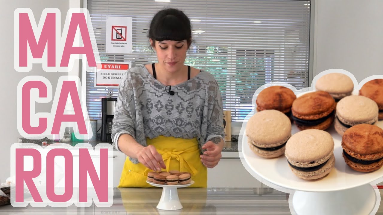 EVDE MACARON NASIL YAPILIR? - hatasız macaron tarifi