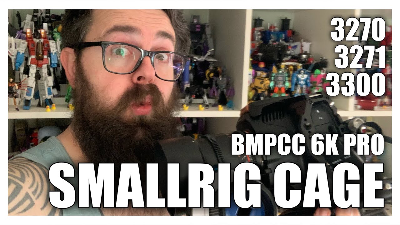 BMPCC6K PRO Smallrig Cage and Accessories Unboxing
