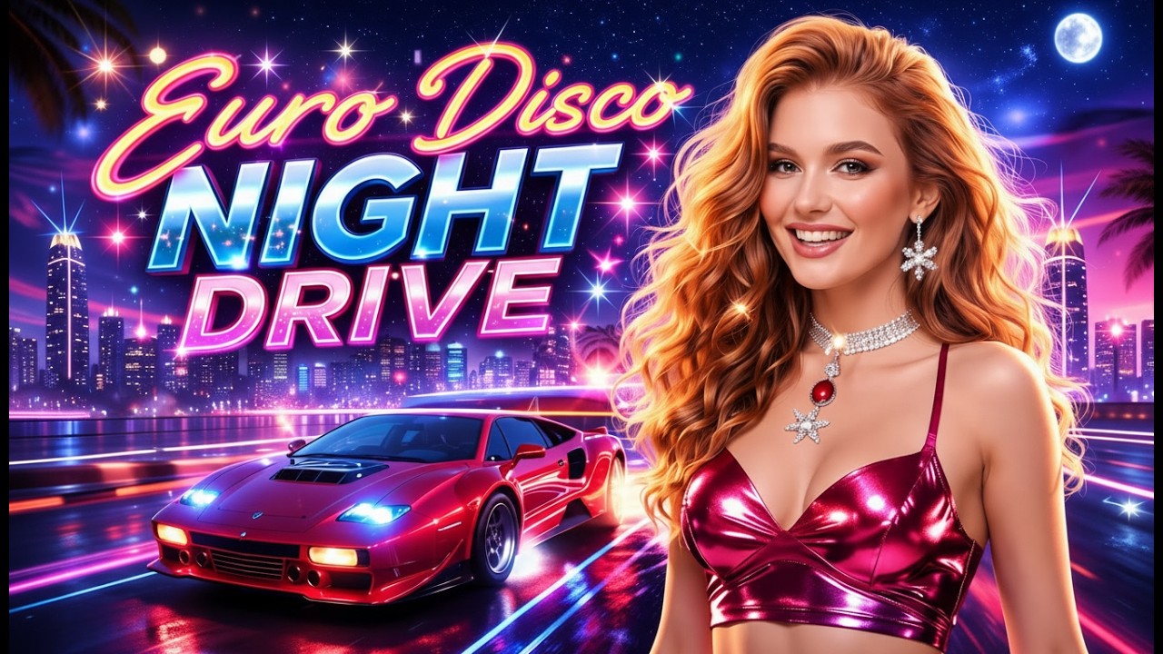 Euro Disco Night Drive 🌙 80s Retro Club Hits | Italo Disco & Synthpop Journey
