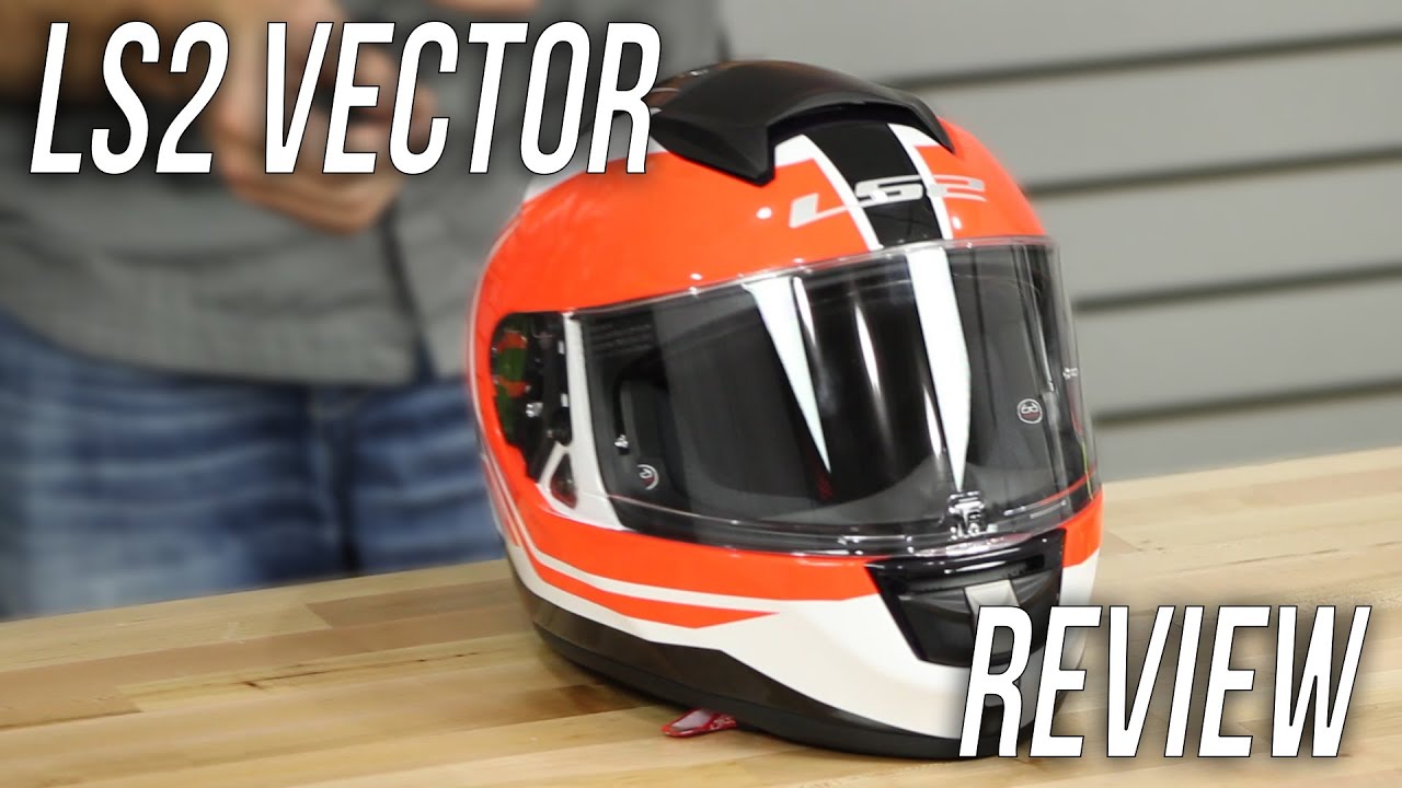 LS2 Vector Helmet Review from Sportbiketrackgear.com