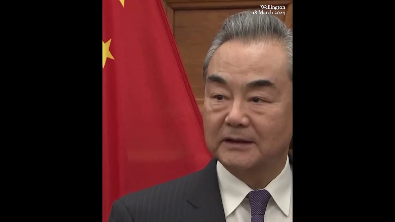 China's Foreign Minister Wang Yi met his New Zealand counterpart Winston Peters in Wellington