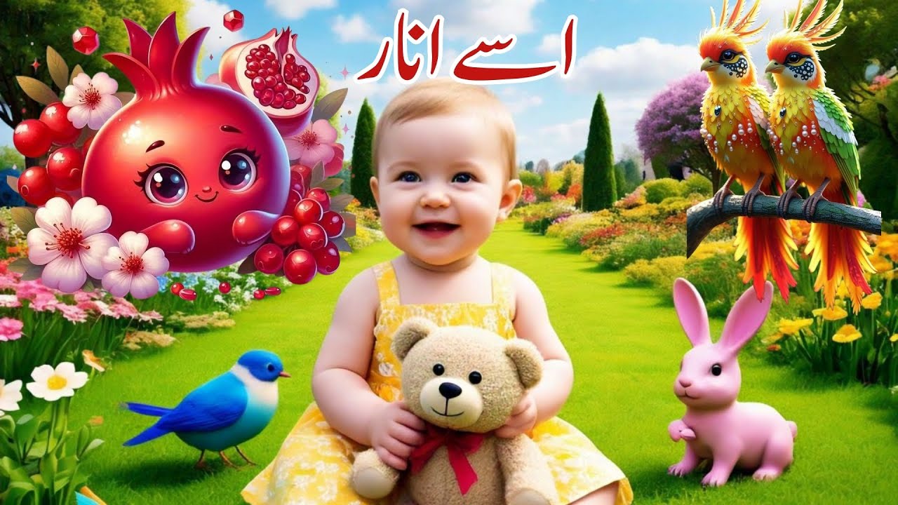 Learn Urdu English Alphabets | ABC Song Style | Kids Learning Channel 🌈 | Kids Education Video 🧒🎓