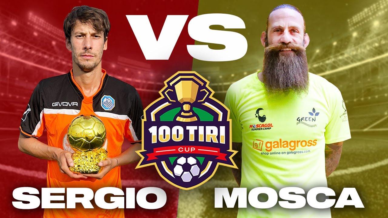 🏆⚽️ 100 TIRI CUP | QUARTI DI FINALE: SERGIO CRUZ PEREIRA VS DAVIDE MOSCARDELLI