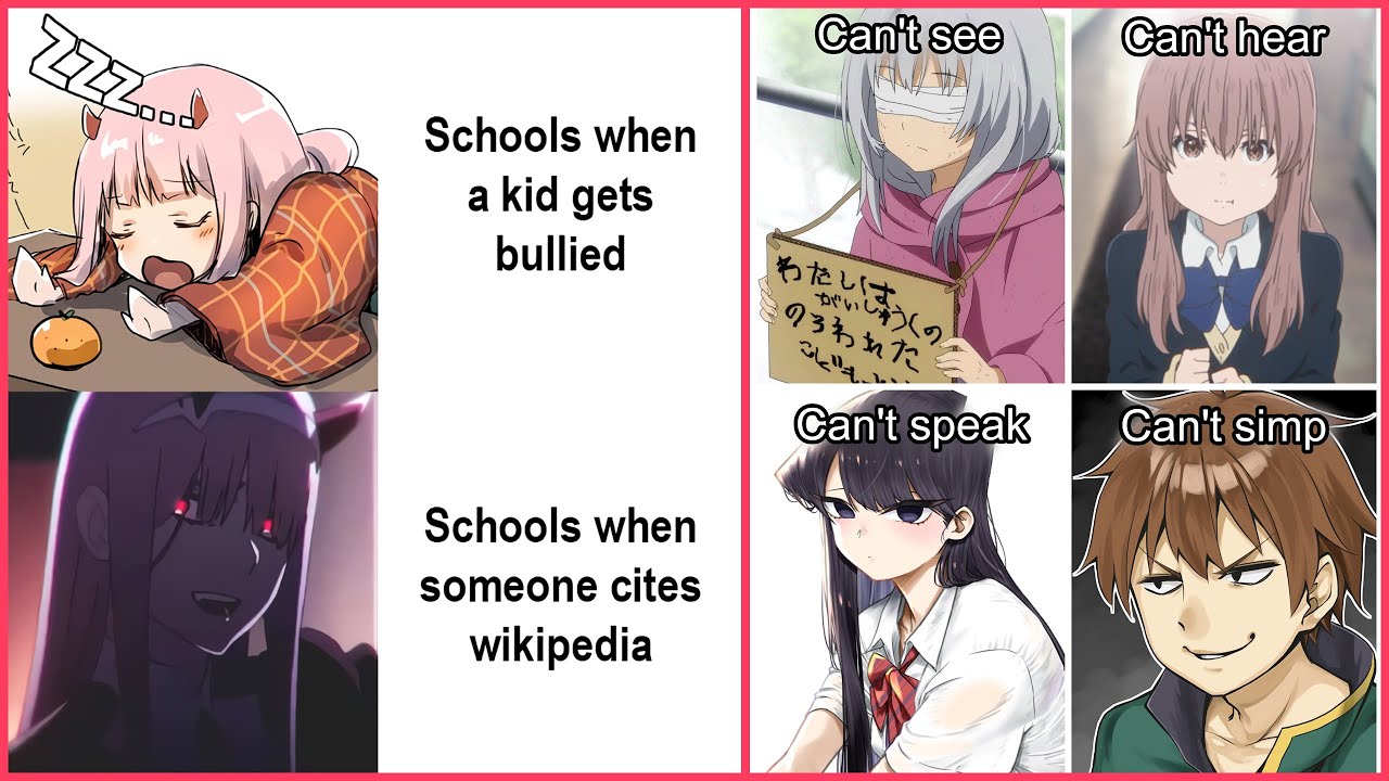 Anime memes v5 | Text to speech Anime memes