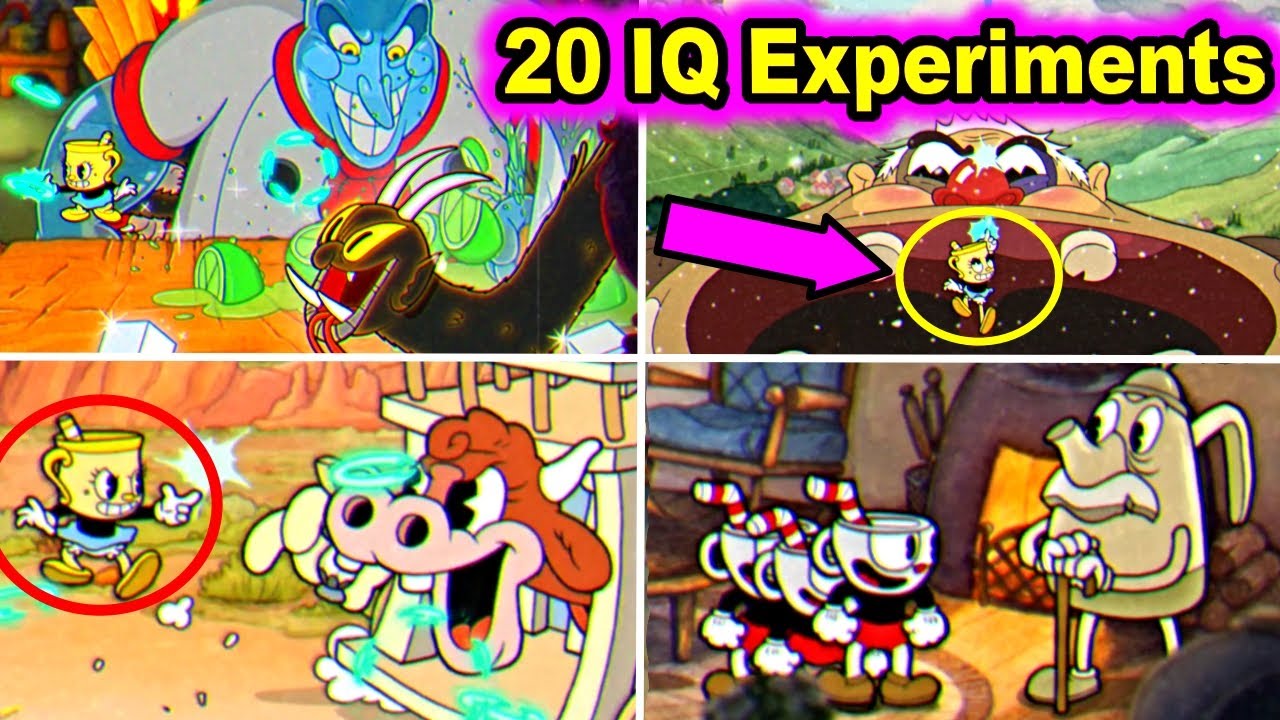 Cuphead + DLC - All 20 IQ Experiments