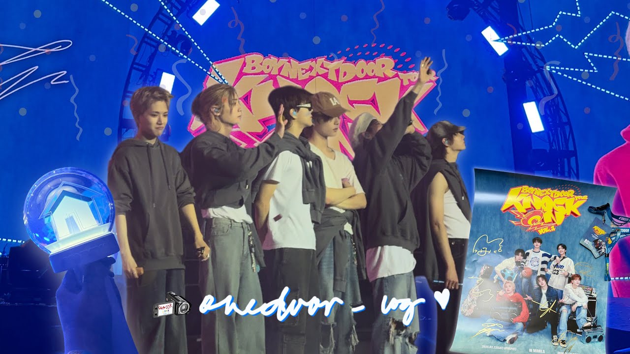 ONEDOORLOG 원도어로그 | BOYNEXTDOOR KNOCK ON VOL. 1 TOUR IN MANILA | 032225