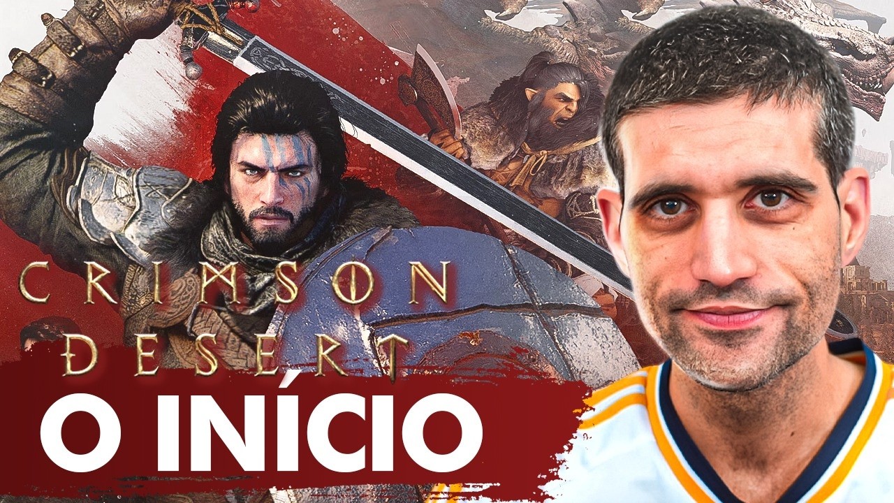 Crimson Desert - O INÍCIO, primeiro gameplay do DAVY JONES