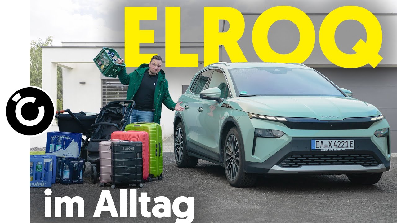 Skoda ELROQ Alltagstest - reicht der kleine Enyaq?
