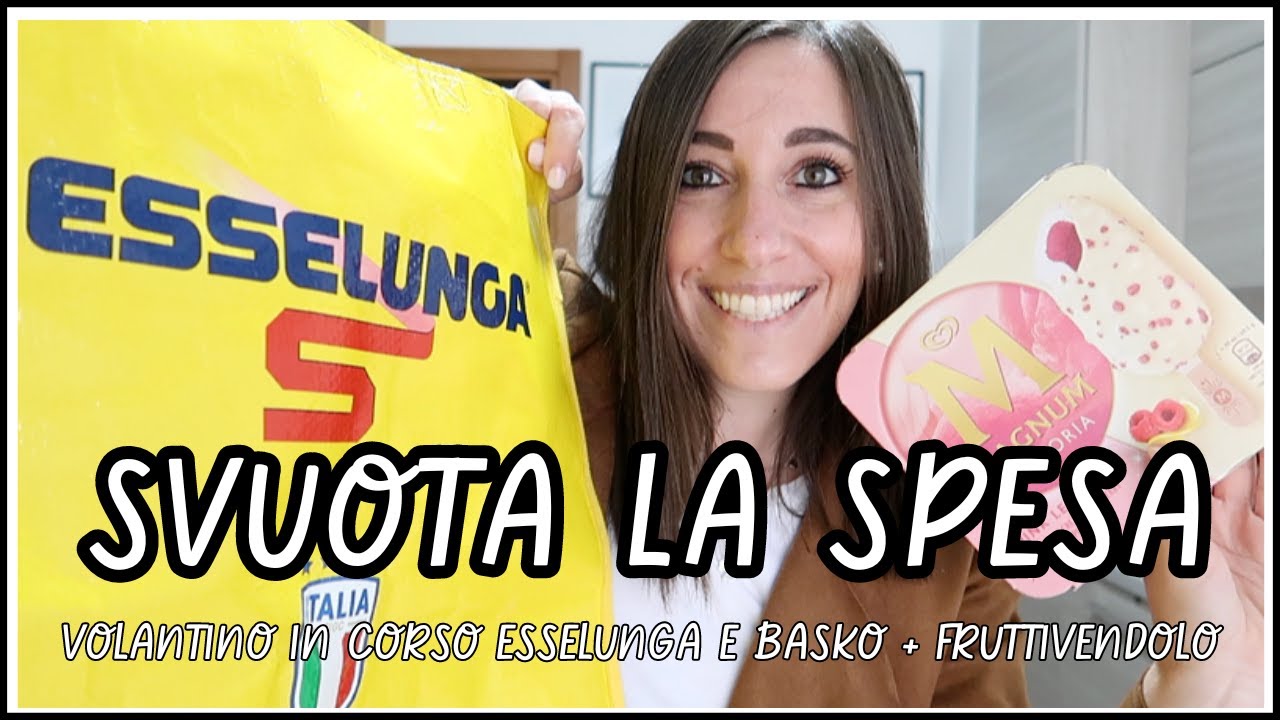 SVUOTA LA SPESA  🛒 | Volantini in corso ESSELUNGA e BASKO + fruttivendolo