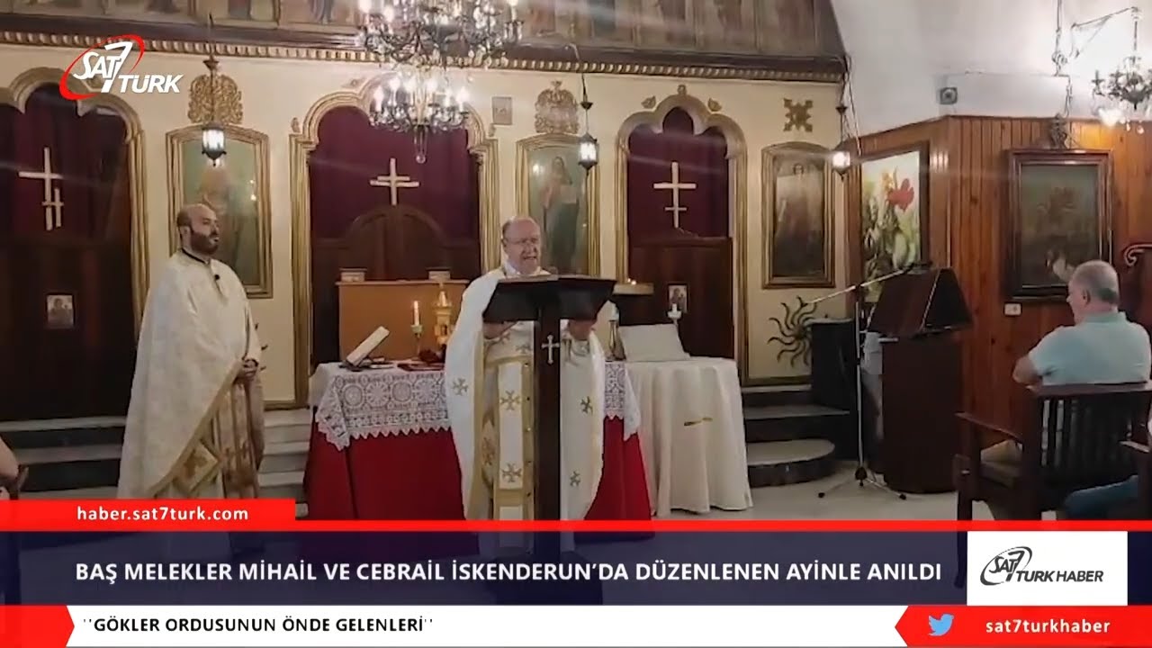Baş Melekler Mihail ve Cebrail İskenderun&rsquo;da D&uuml;zenlenen Ayinle Anıldı | 13.11.2023