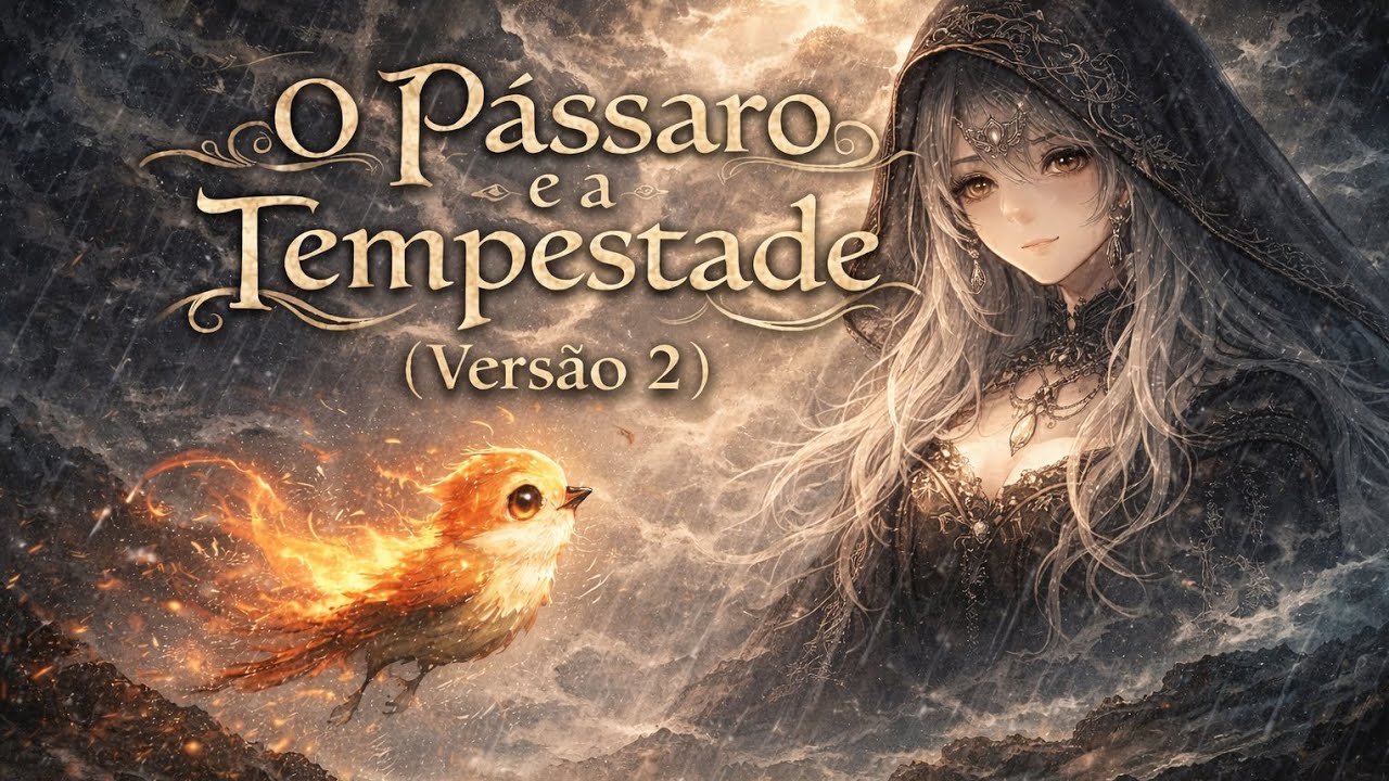 O PÁSSARO E A TEMPESTADE- Versão 2 (vídeo de letra)