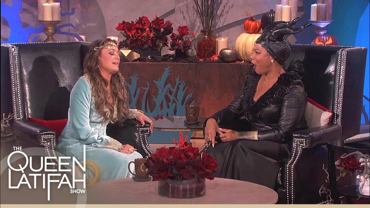 Leah Remini Sees Ghost! | The Queen Latifah Show