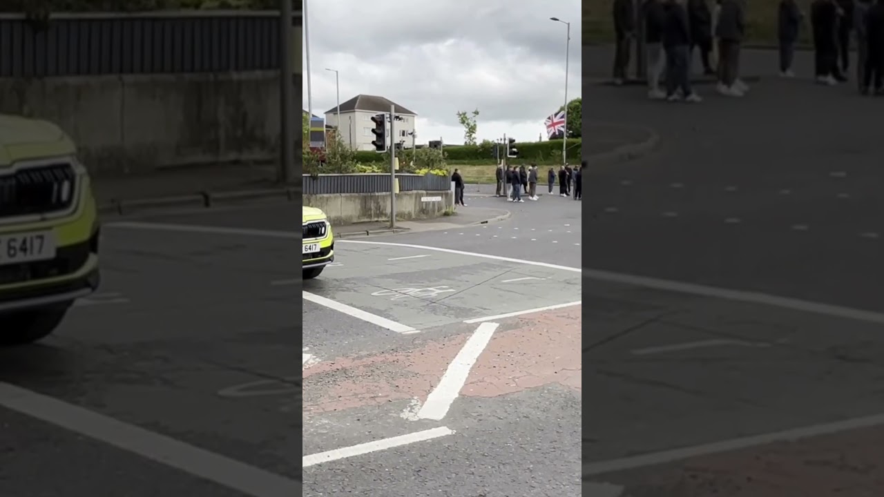 Protests held in Northern Ireland following Belfast knife attack