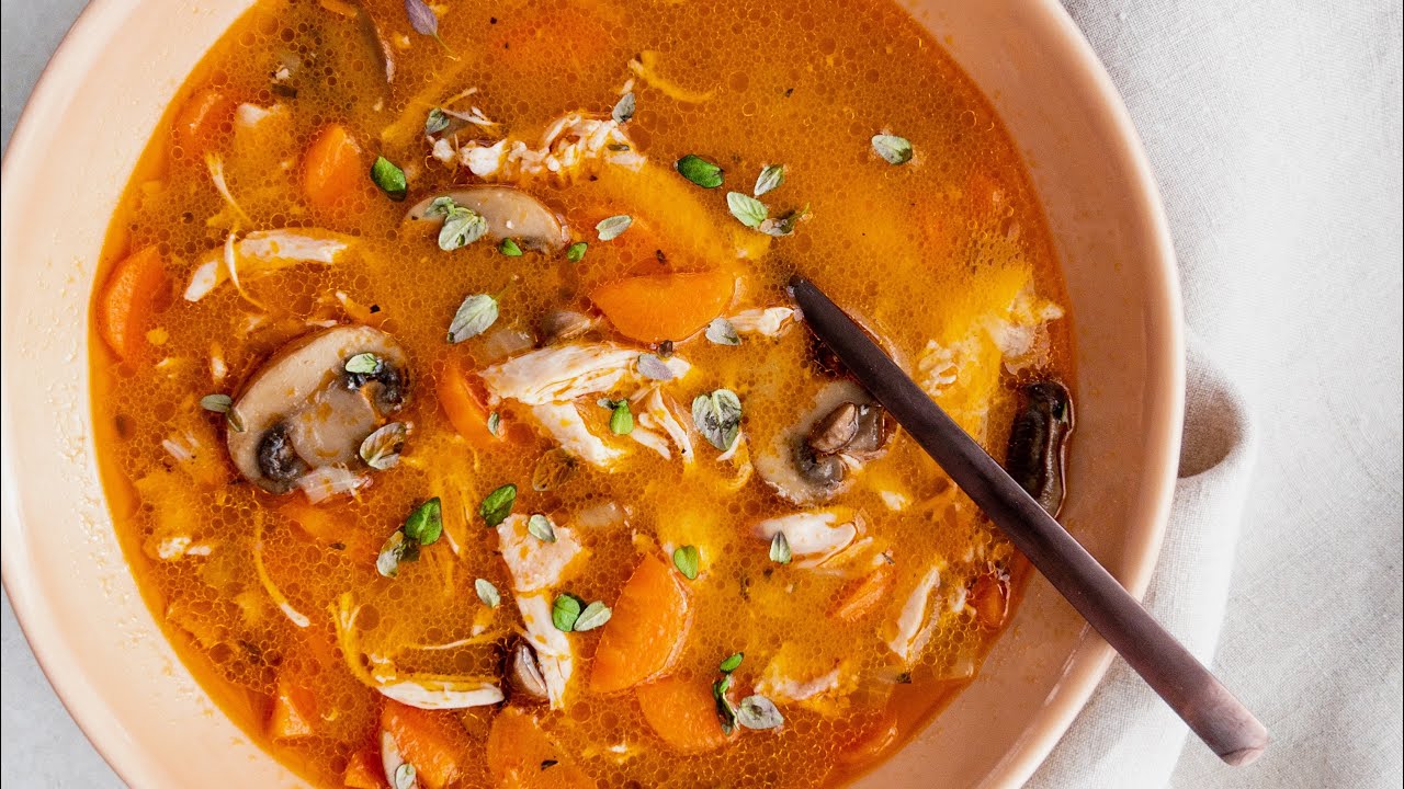 The Best Chicken & Bacon Soup Recipe | Family Meals