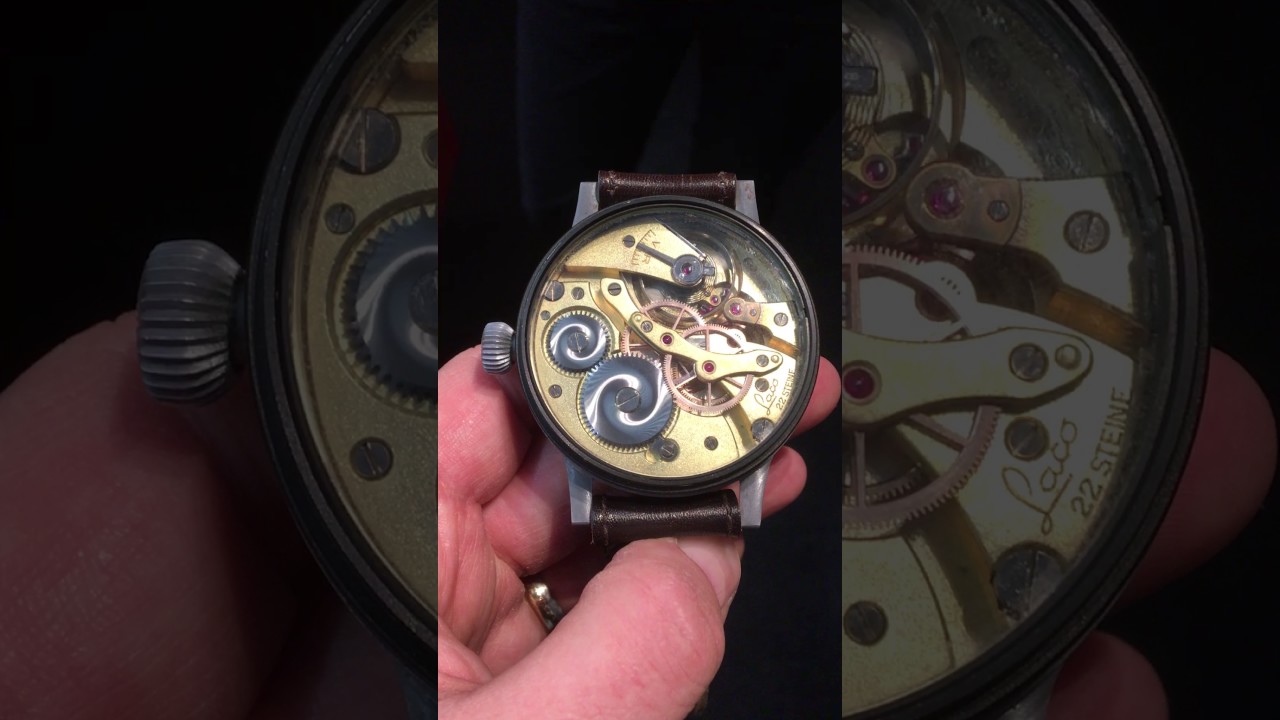 Original Laco Beobachtungsuhr Movement - 2nd World War