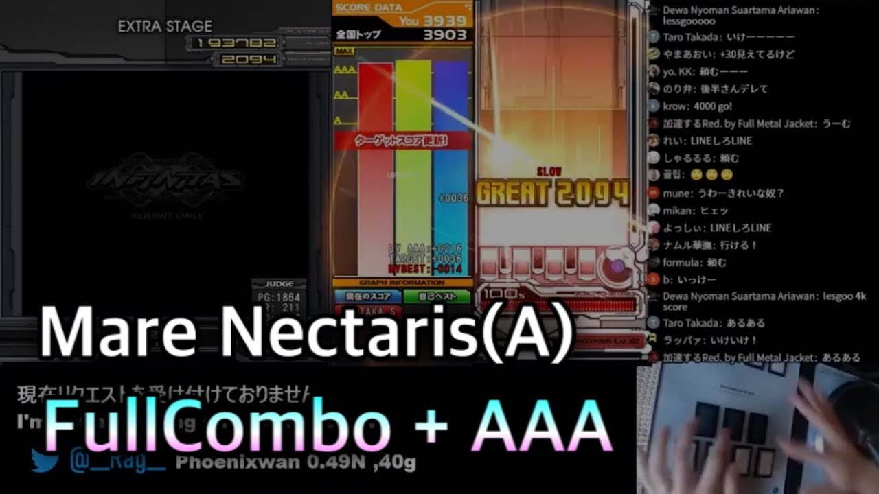 Mare Nectaris(A) FullCombo + AAA(3900 over)