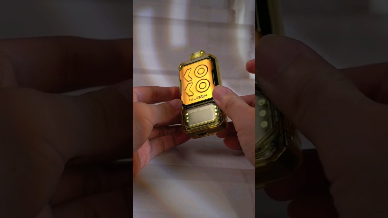 Как вам дизайн нового одноразового устройства от Uwell?