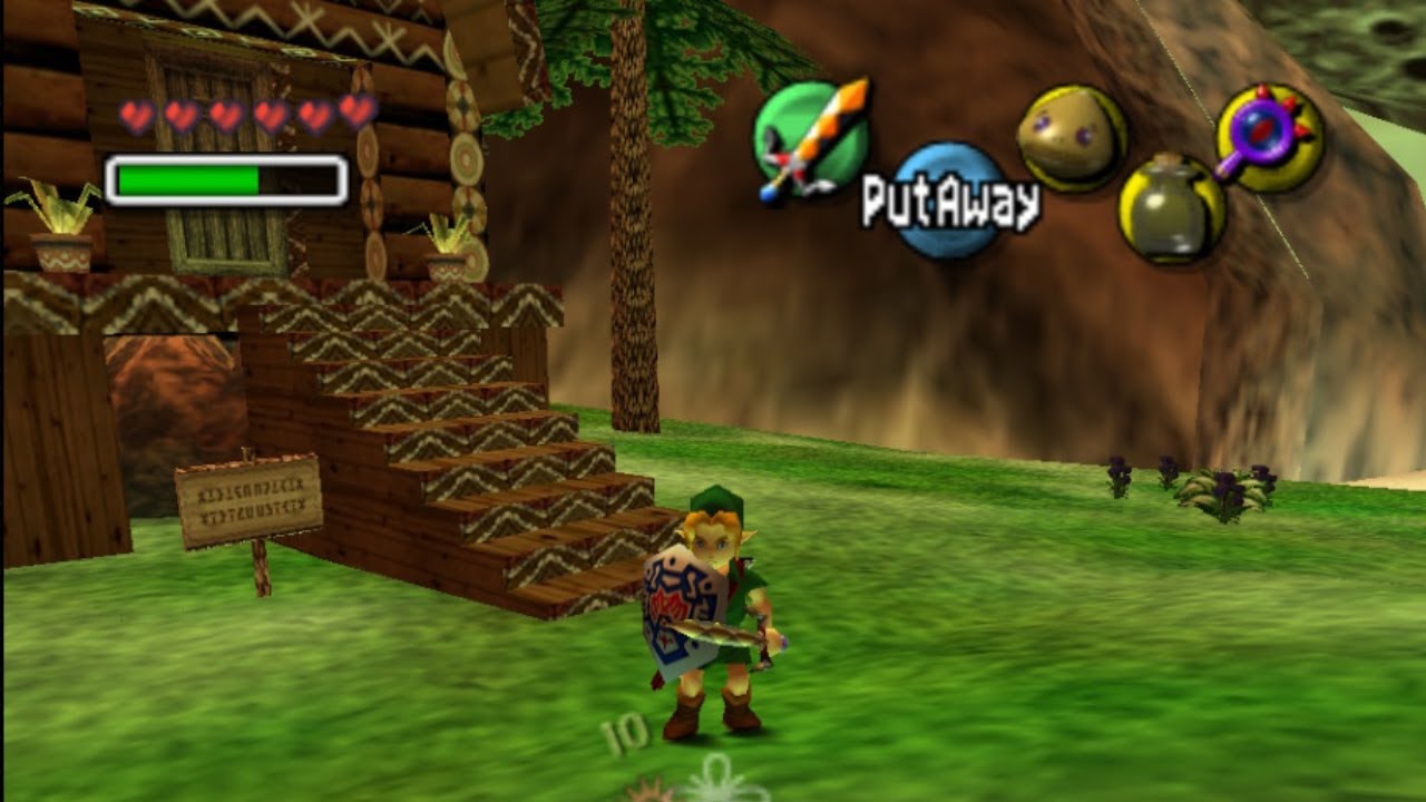 how to aquire the guilded sword in legend of Zelda Majoras Mask Nintendo Switch Expansion Pack