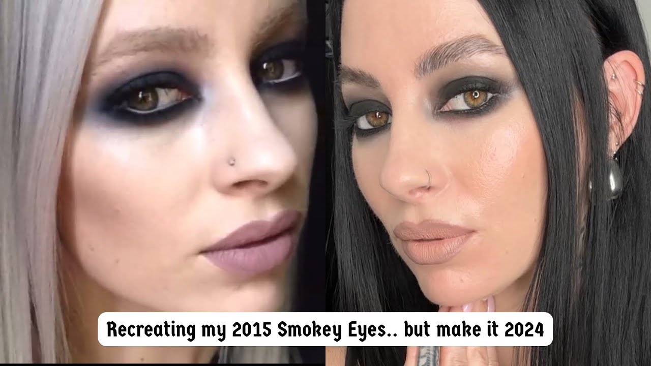 Recreating my 2015 Smokey Eye but make it 2024