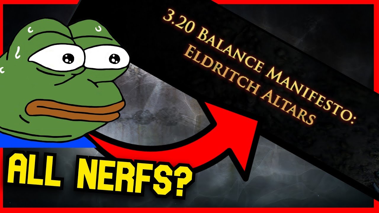 The End of Altar Farming as We Knew It......