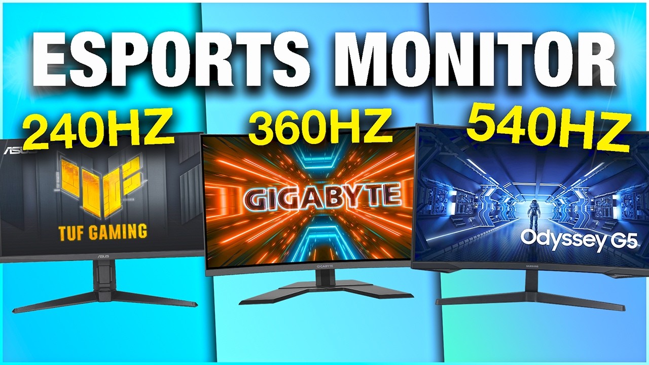 Best Gaming Monitor in 2024 | 360 Hz , 240 Hz & More 🖥️