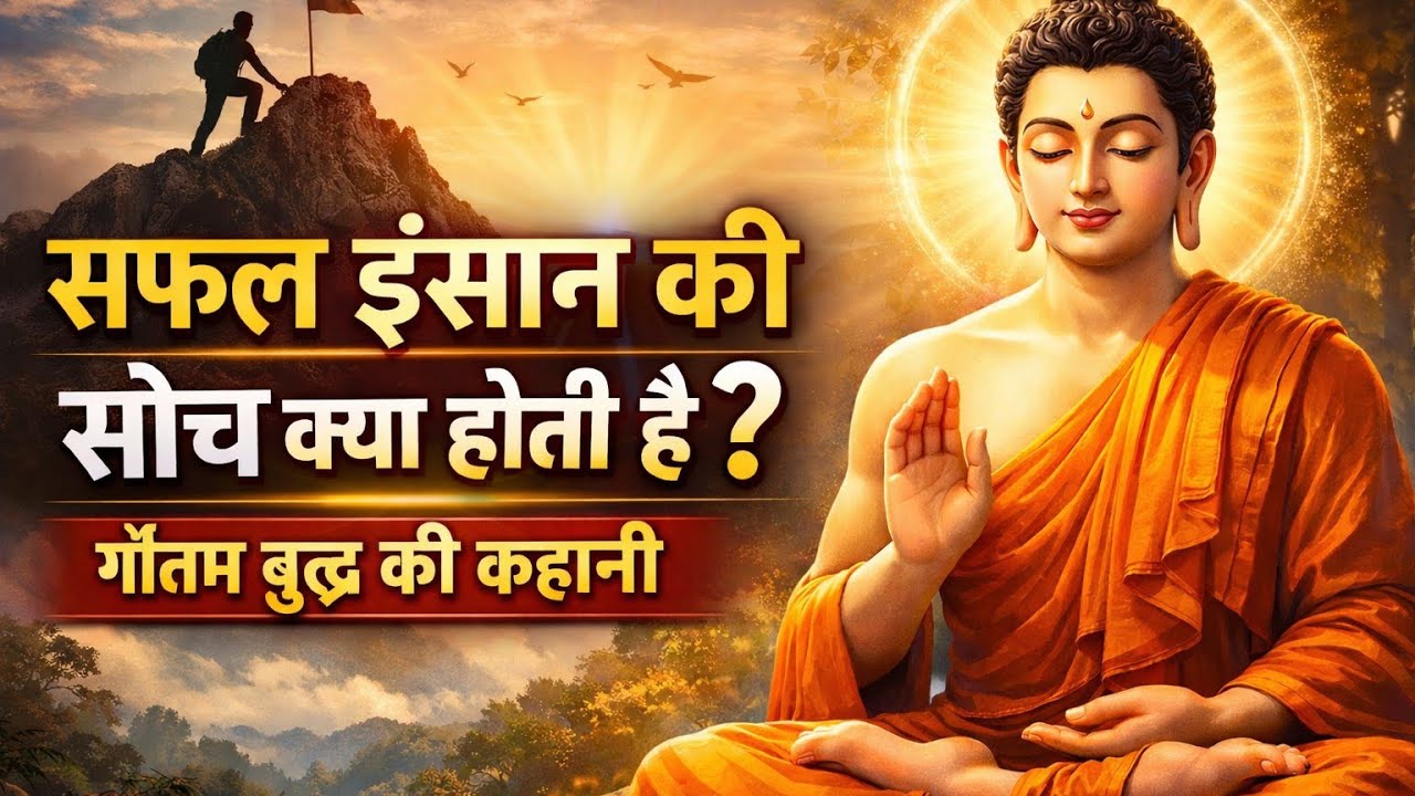 सफलता इंसान की सोच क्या होती है गौतम बुद्ध की कहानी।Best English Add-On (Highly Recommended) 