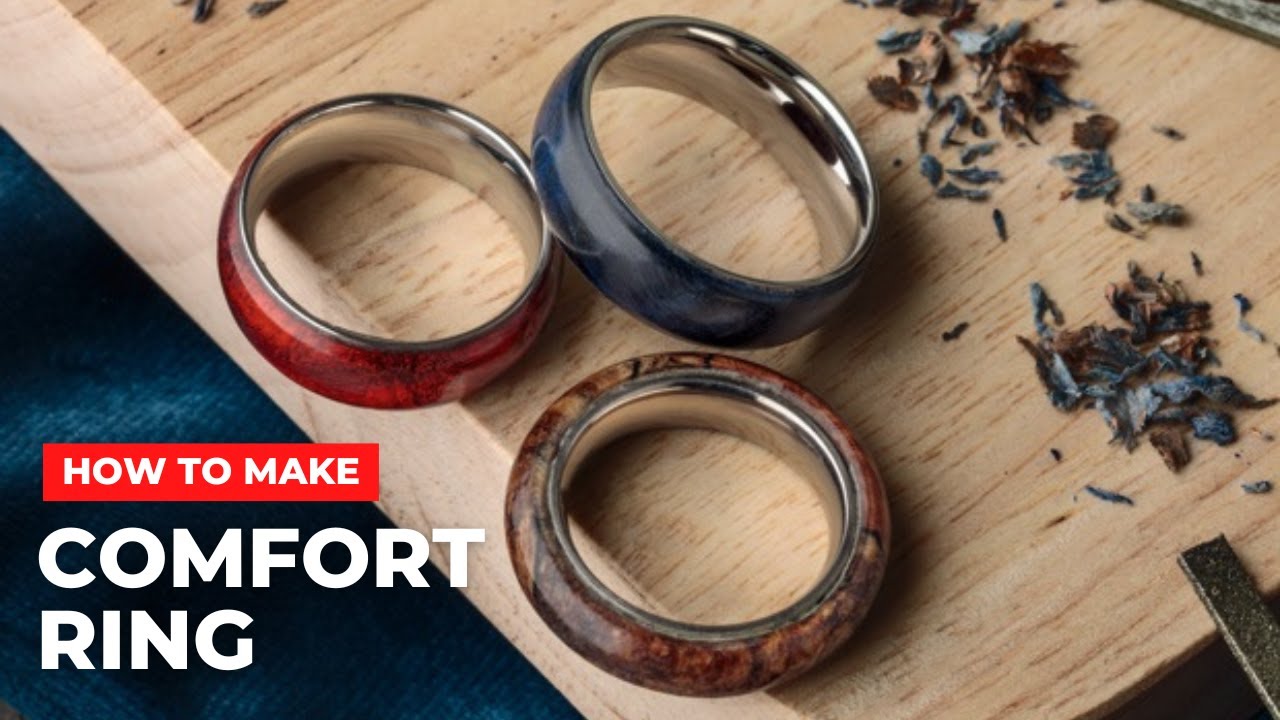 How to Make a Comfort Ring on a Woodturning Lathe