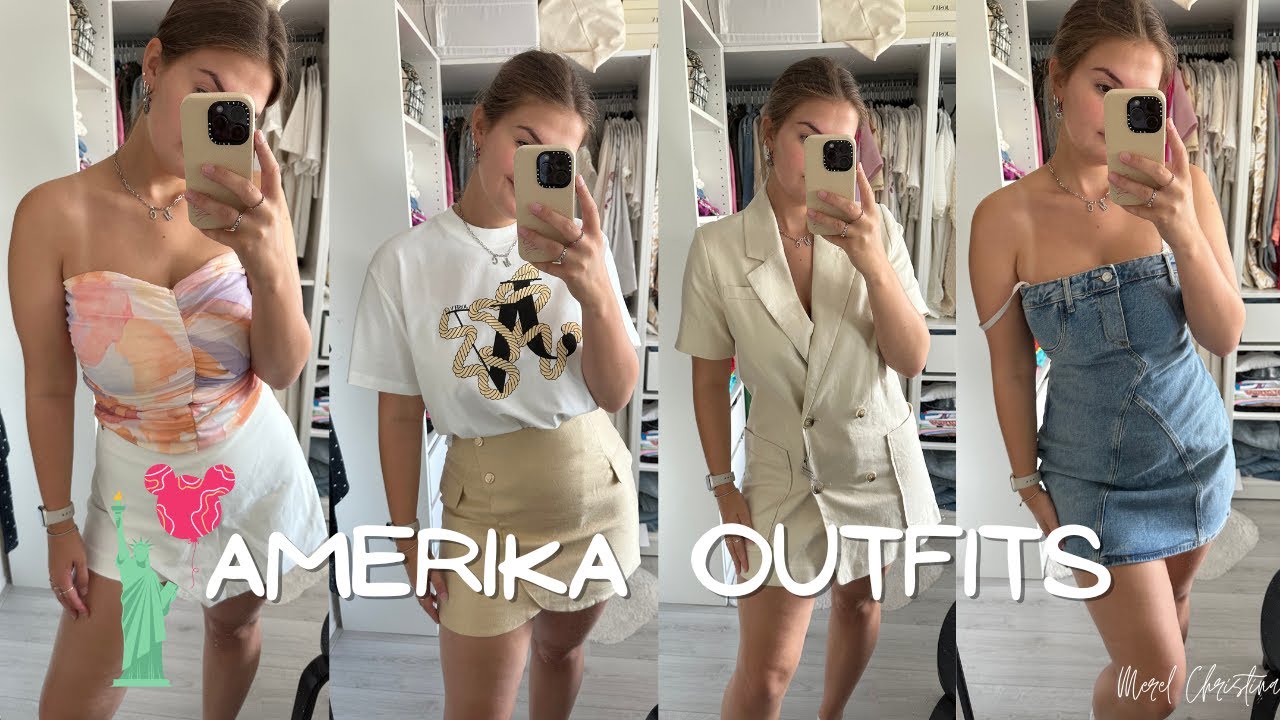 Outfits voor Amerika stylen 🗽💖👗