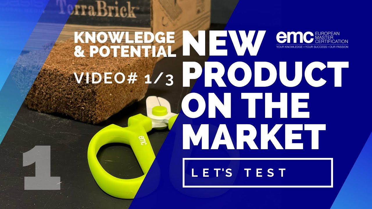 NEW PRODUCT ON THE MARKET series , let's test! OASIS® TerraBrick™ Floral Media video 1/3