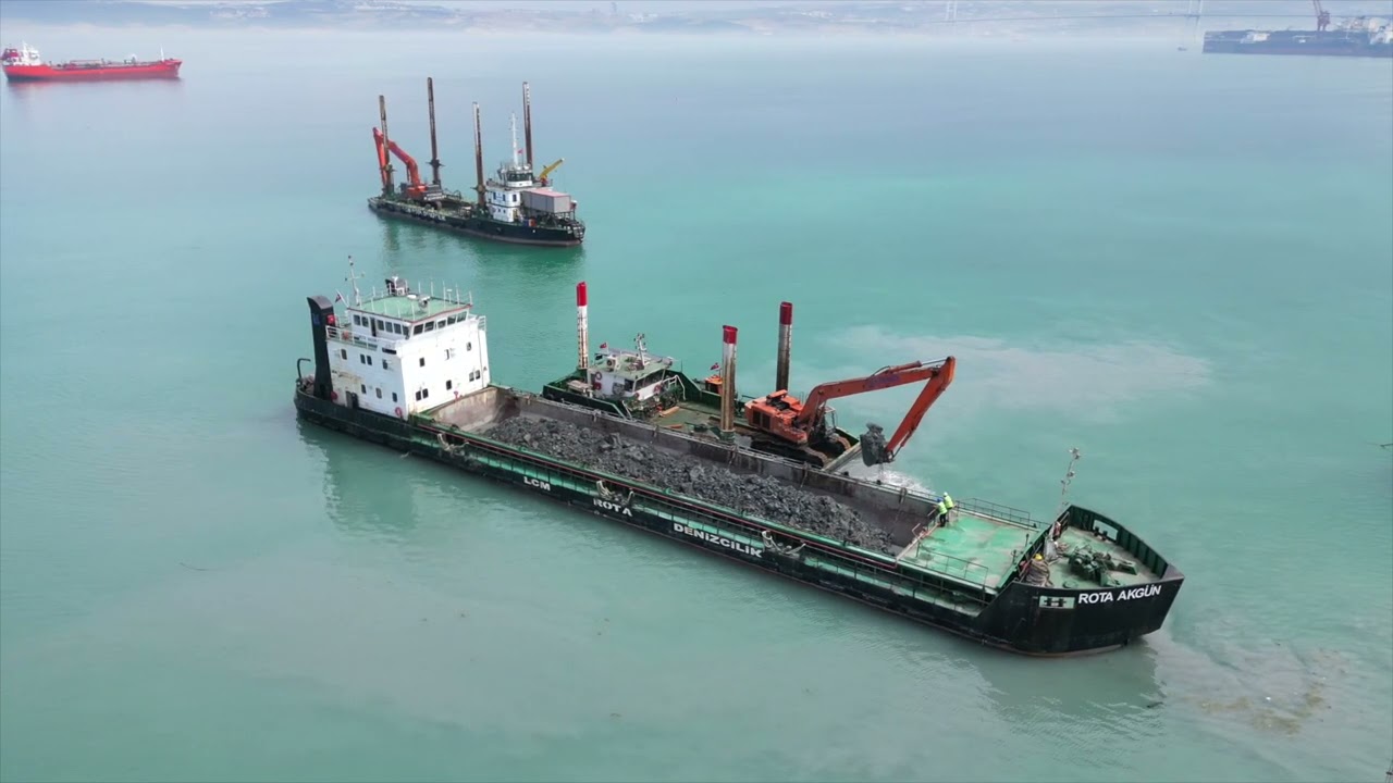 Kamer Marine Deniz Dip Tarama Operasyonu  -  Kamer Marine Dredging Operation