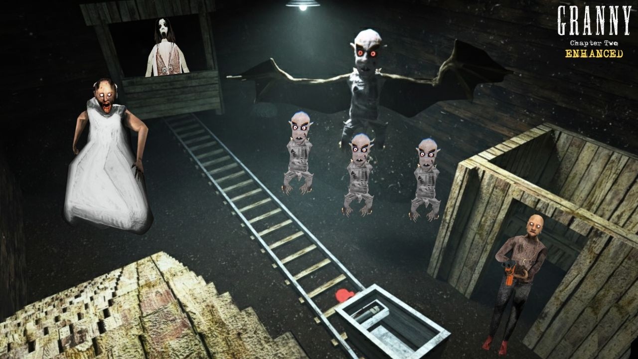 New Enemies Bat Nosferatu (PC) Granny 2 Enhanced New Update - Full Gameplay