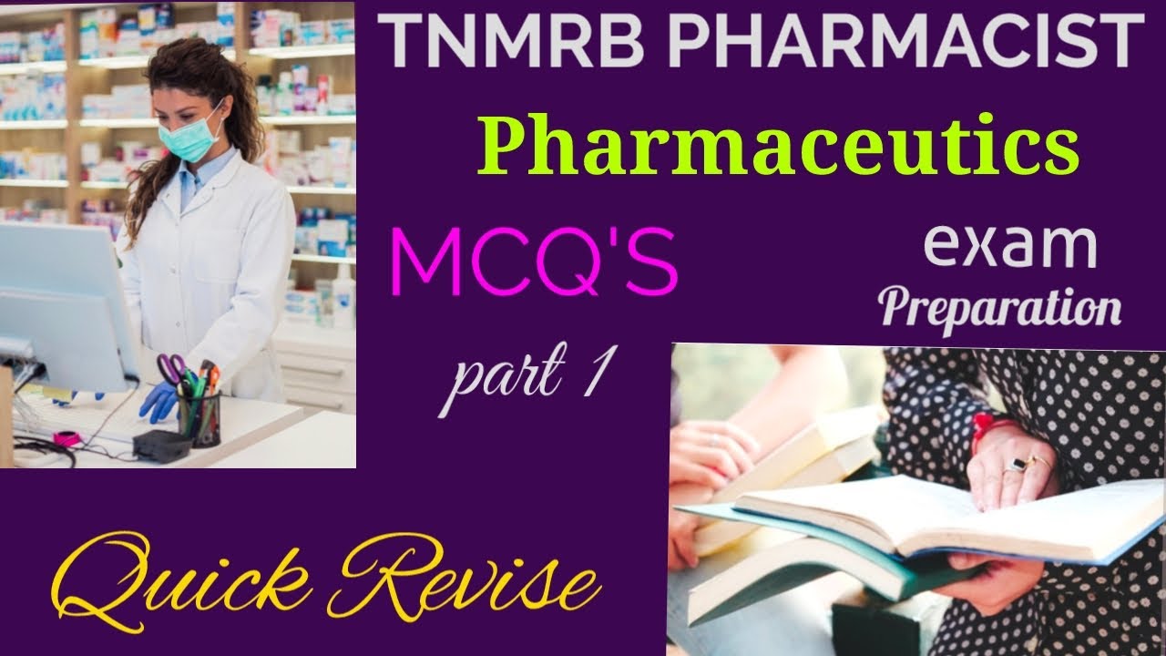 Pharmaceutics Important MCQ's|Tnmrb pharmacist exam model Questions| pharmacist exam preparation|mrb
