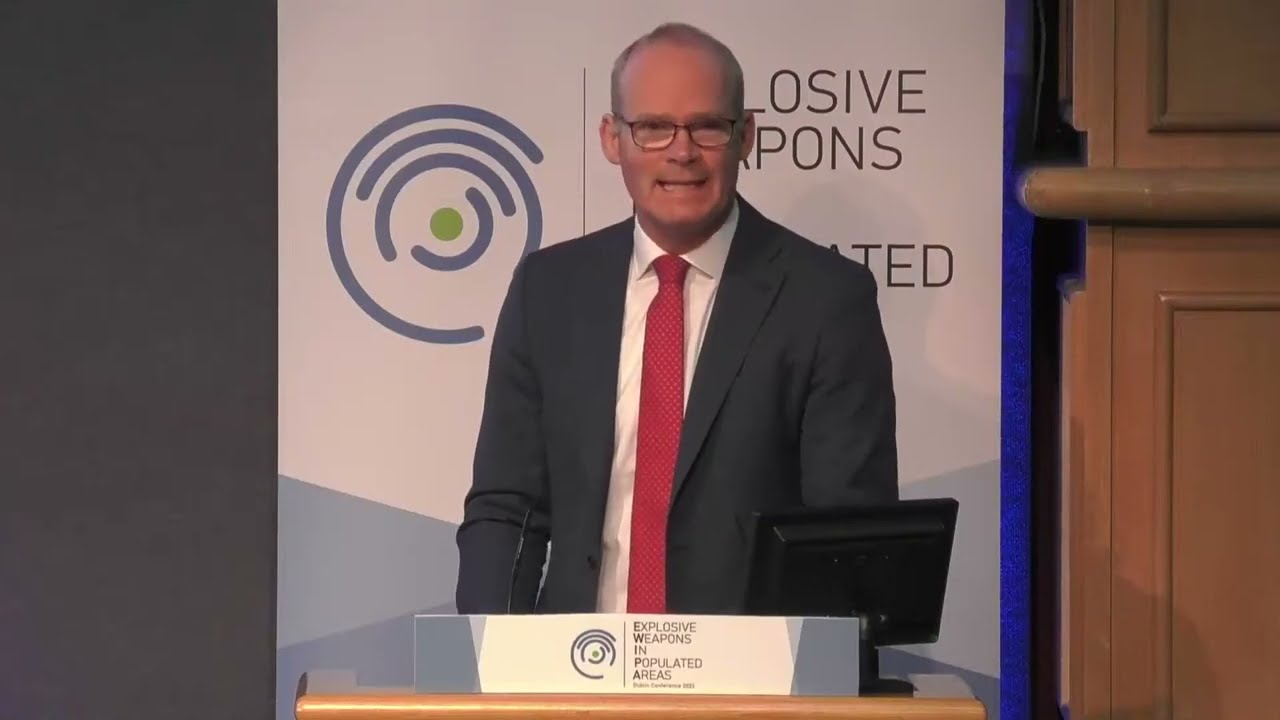 Watch Back -Explosive Weapons in Populated Areas &ndash; Dublin Conference &ndash; Morning Session.