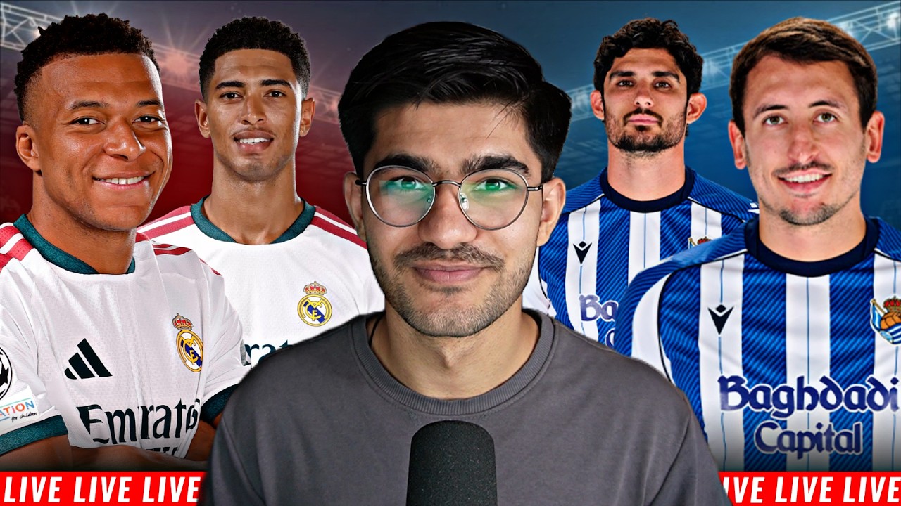 Real Madrid vs Real Sociedad LIVE MATCH REACTION