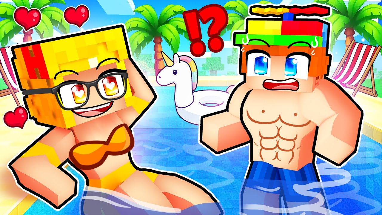 Johnny is Invited to a GIRLS ONLY POOL Party at HER HOUSE…