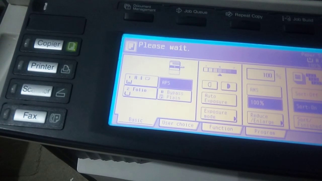 Kyocera Maintenance Mode Setting | Kyocera Service Mode