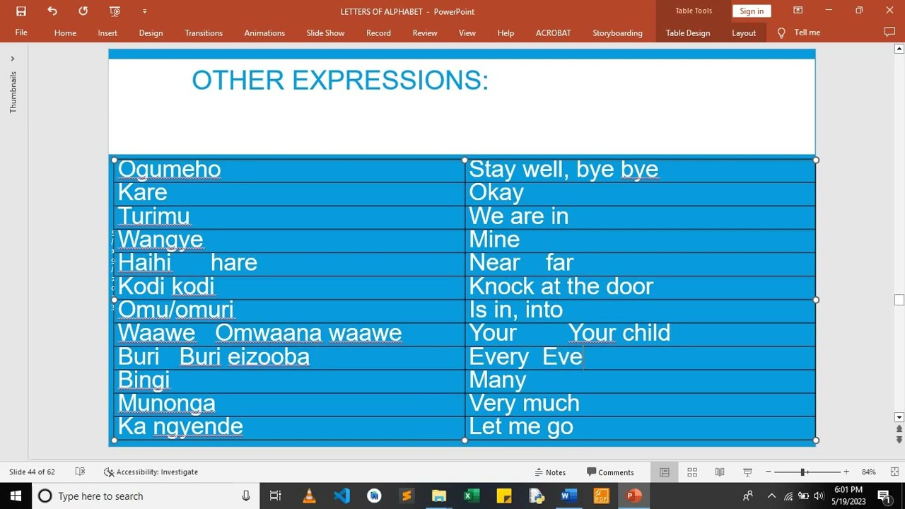 Learn to pronounce Runyankole words Lesson 8