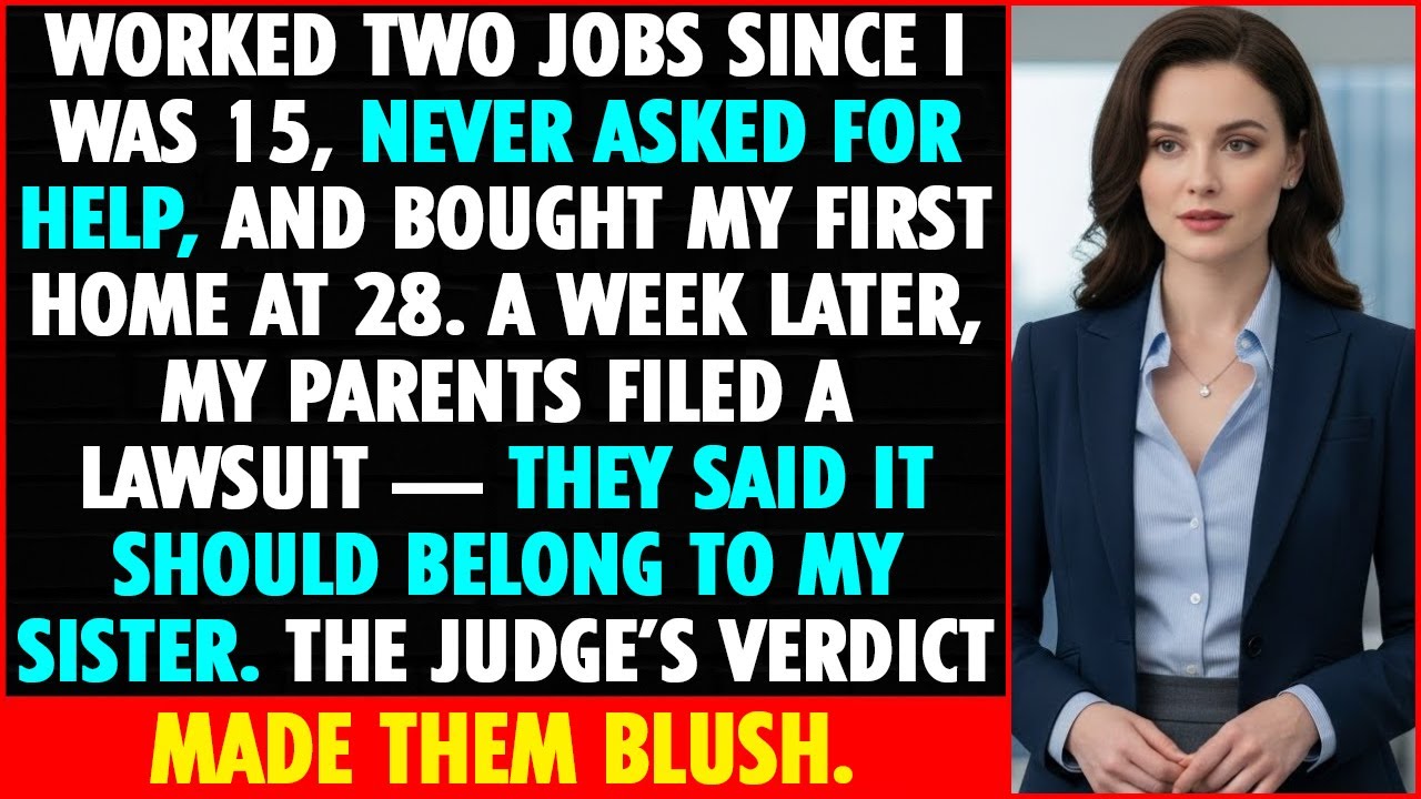 Parents Sued Me for Buying a House, Saying It Belonged To Sister; Judge’s Verdict Made Them Blush.