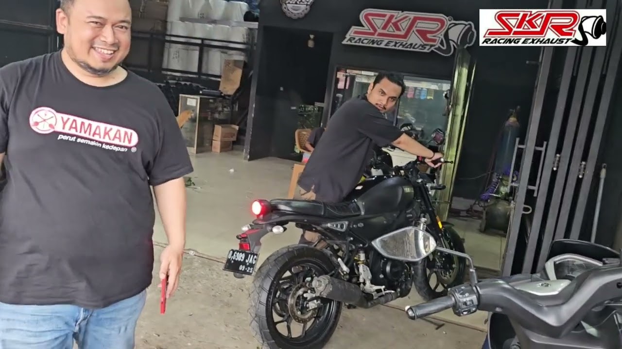 TIPS BONGKAR RAHASIA BUANG KATALIS KNALPOT YAMAHA XSR DAN PENGARUH TERHADAP SUARA SETELAH DI BOBOK