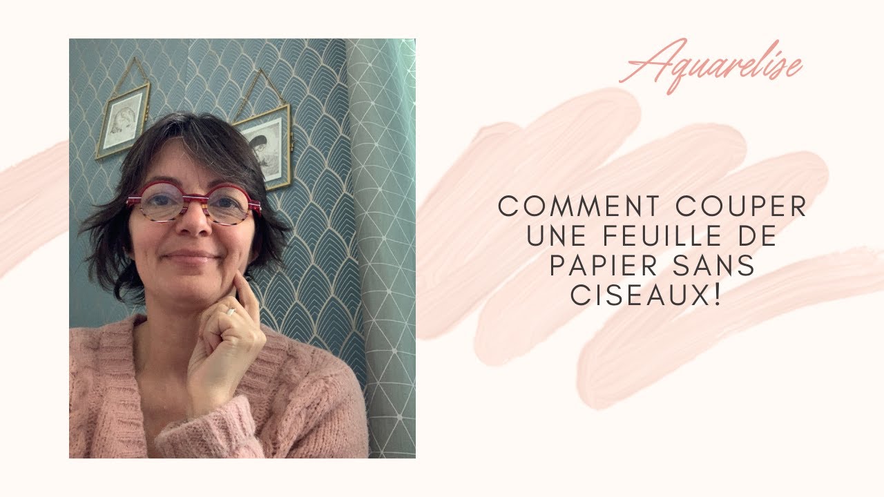 Comment couper une feuille de papier sans ciseaux