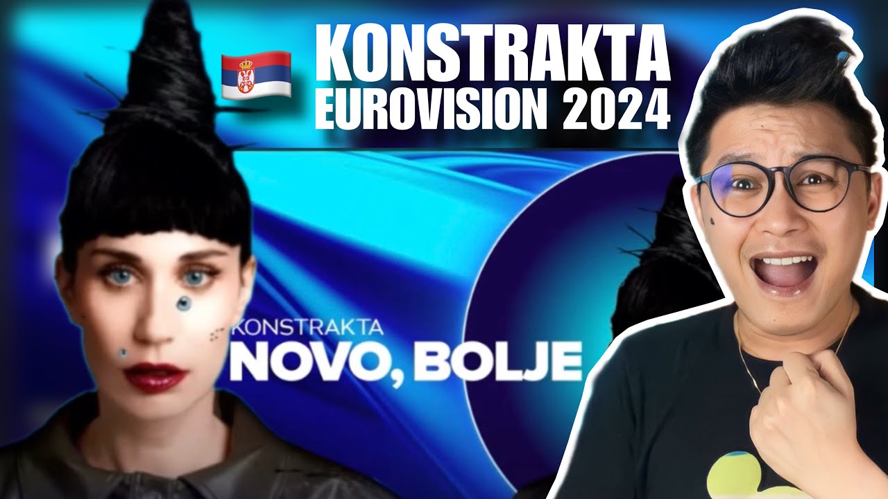 🇷🇸 Konstrakta - Novo, bolje | Pesma za Evroviziju 2024 | SERBIA EUROVISION 2024 | REACTION