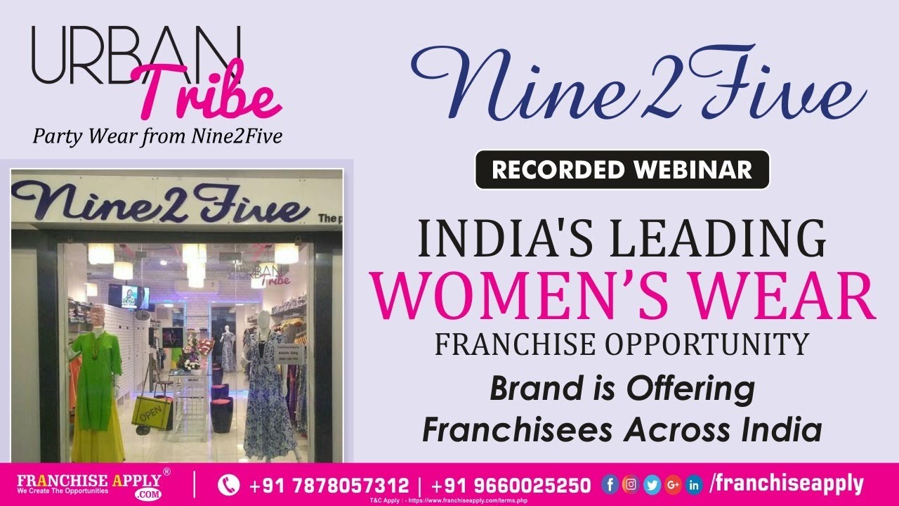 Women's Wear Franchise Opportunity | Retail Franchise | Urban Tribe Franchise | Franchise Apply