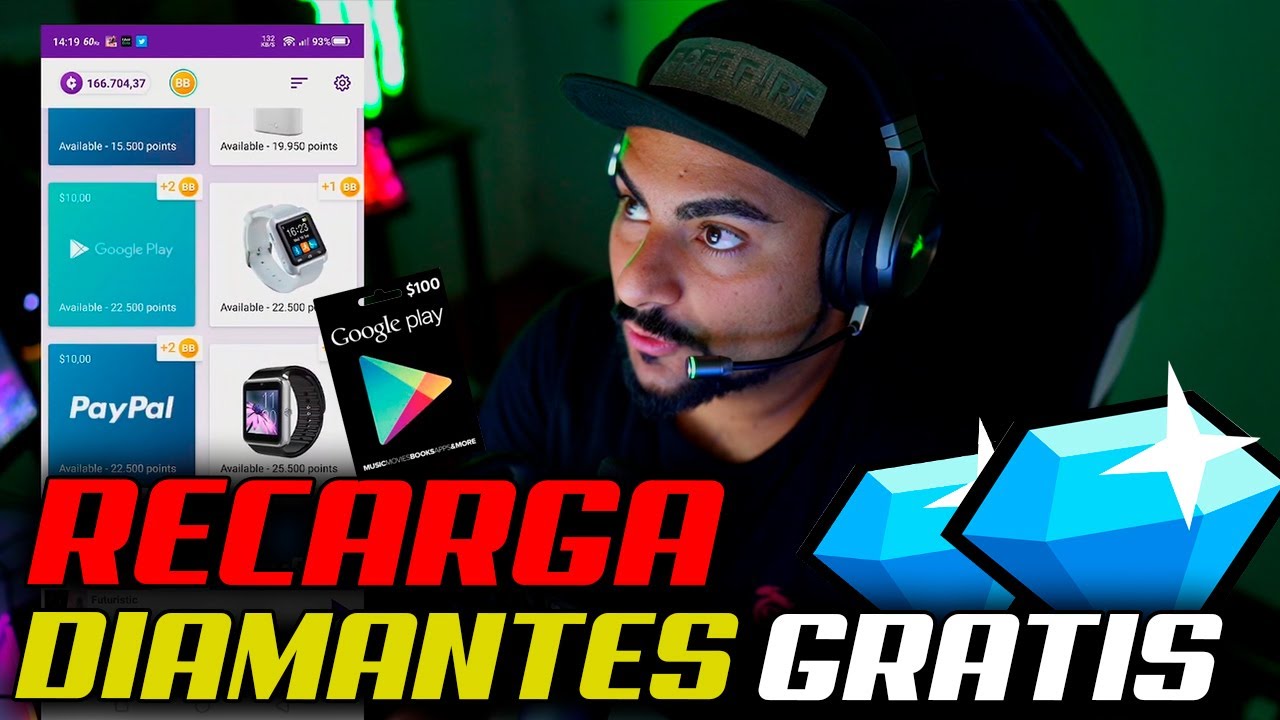 COMO RECARGAR DIAMANTES GRATIS DE FREE FIRE EN 2024